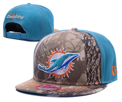 NFL Miami Dolphins Logo Stitched Snapback Hats 026